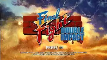 Final Fight - Double Impact (USA) screen shot title